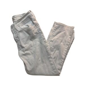 Levi's Women Jeans White Mid Rise Skinny 4 W27